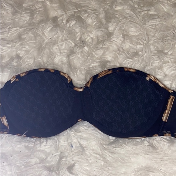 VS Strapless Bikini Animal Print Top - Picture 4 of 4